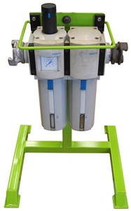 Filter, Regulator, Lubricator (FRL) Stand